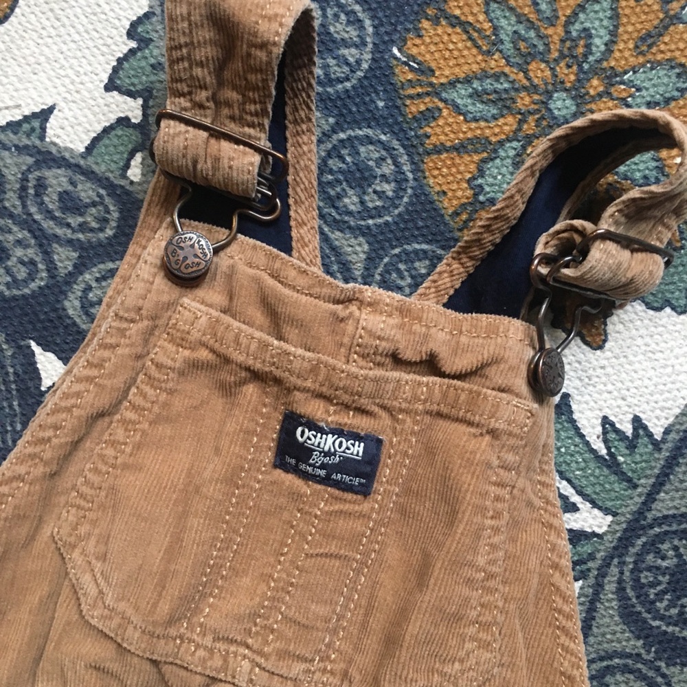 Oshkosh corduroy overalls